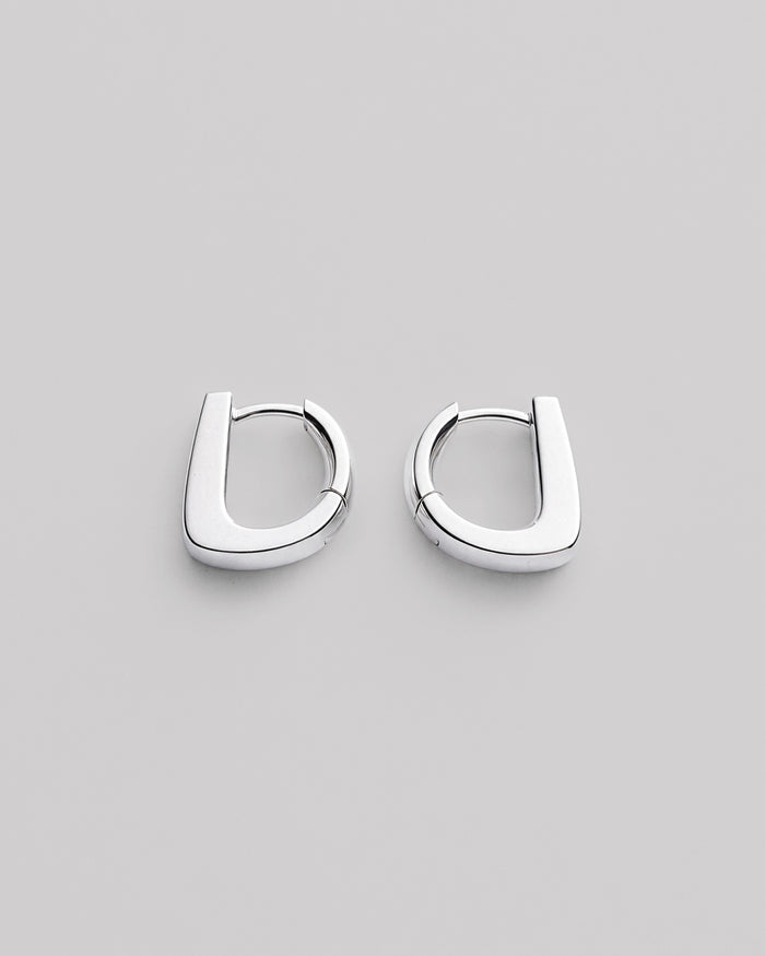 Silver earrings INTERO