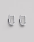 Silver earrings KARABIN
