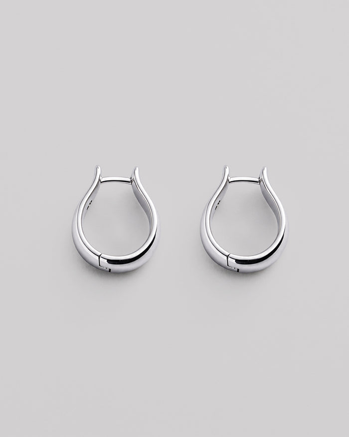 Silver earrings LISSE