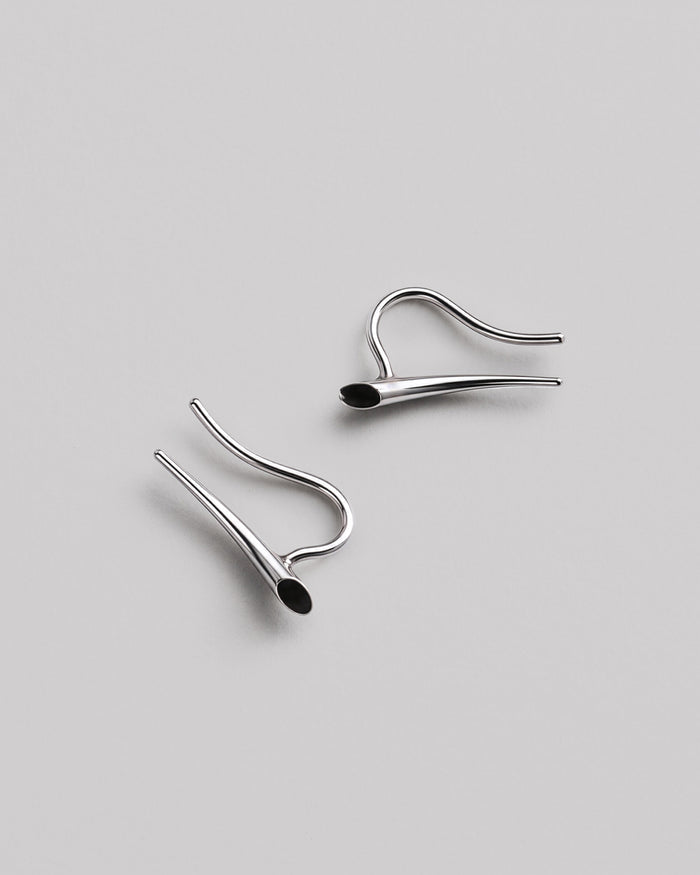 Silver earrings MOMENT