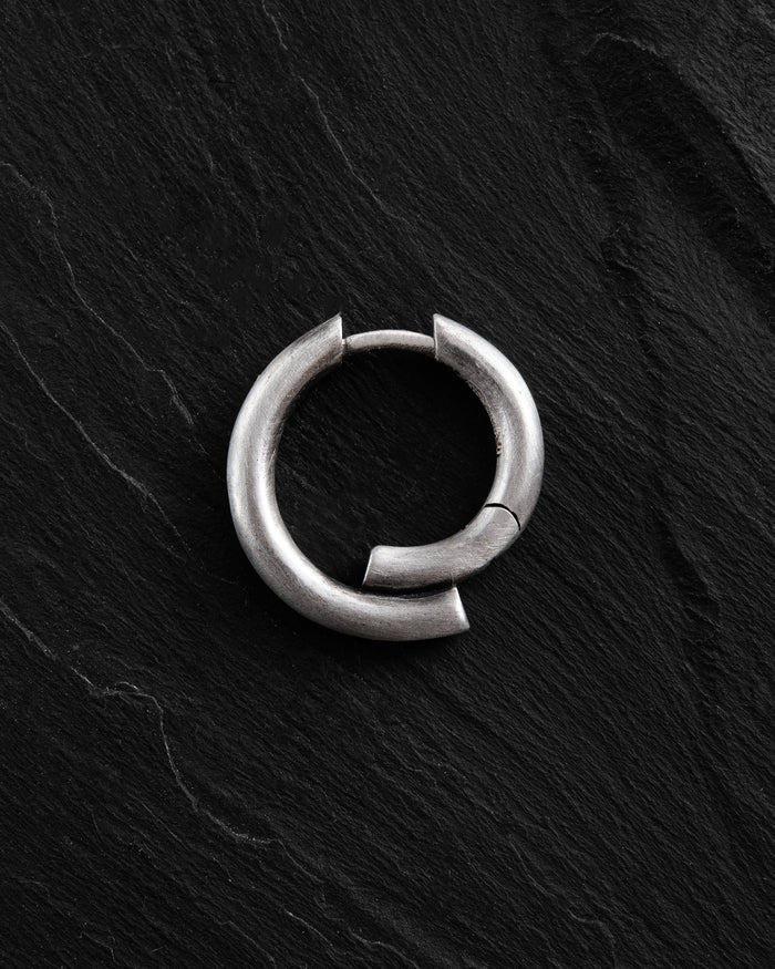 Silver hoop earring VALG mini