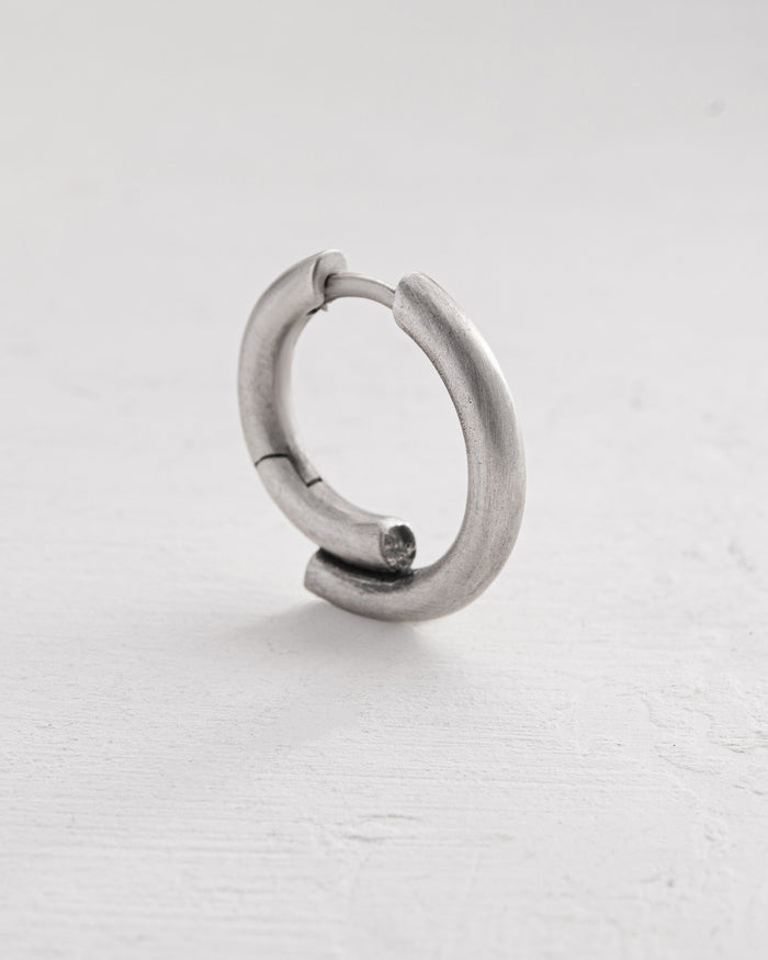 Silver hoop earring VALG mini