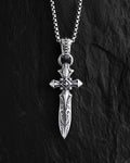 Silver pendant DAGGER