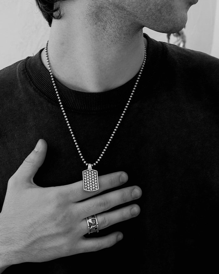 Silver pendant DEJAVU