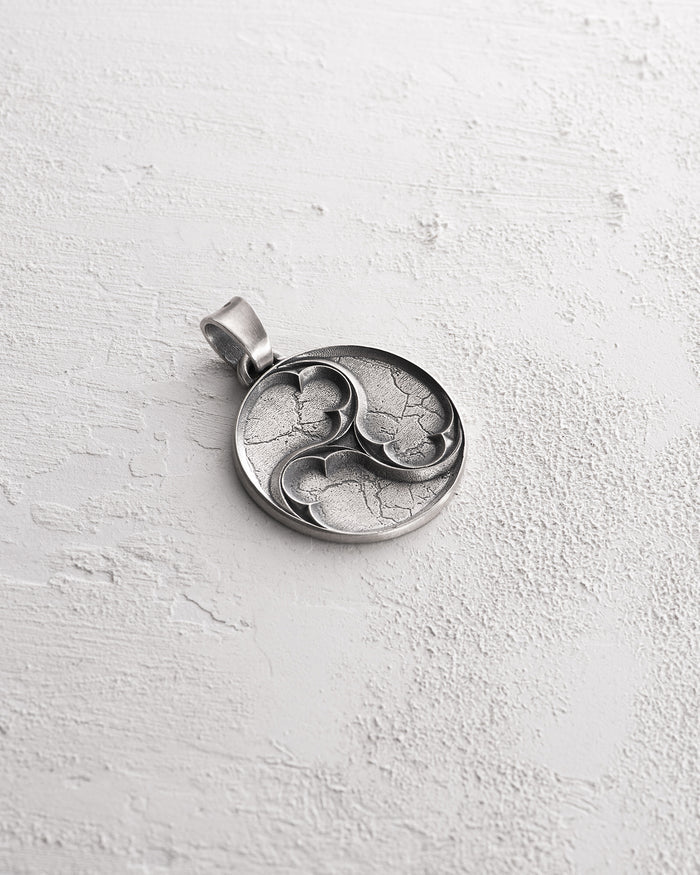 Silver pendant TRISKELION