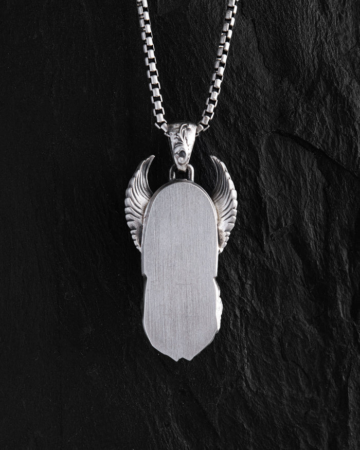 Silver pendant VIKING WARRIOR ODIN