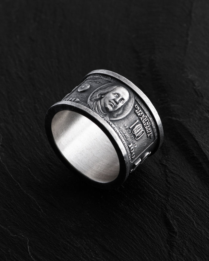 Silver ring BENJAMIN