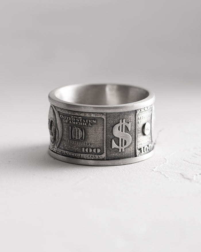 Silver ring BENJAMIN