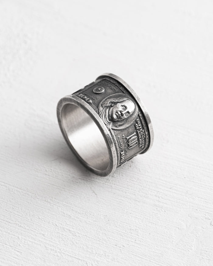 Silver ring BENJAMIN