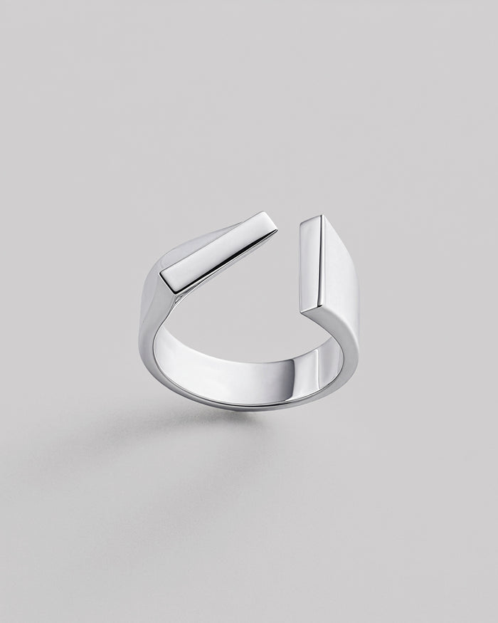Silver ring BRUMA