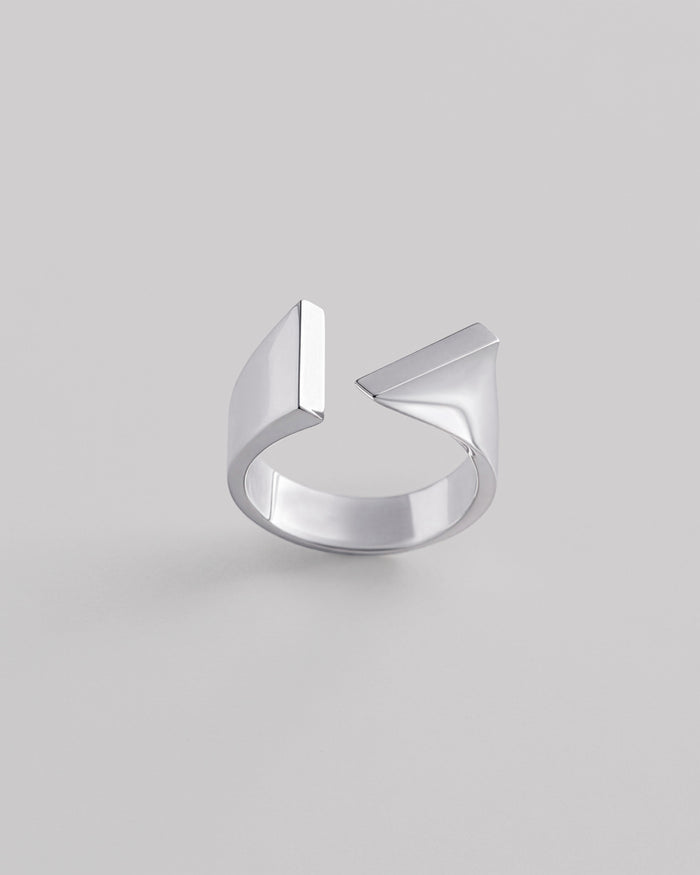 Silver ring BRUMA