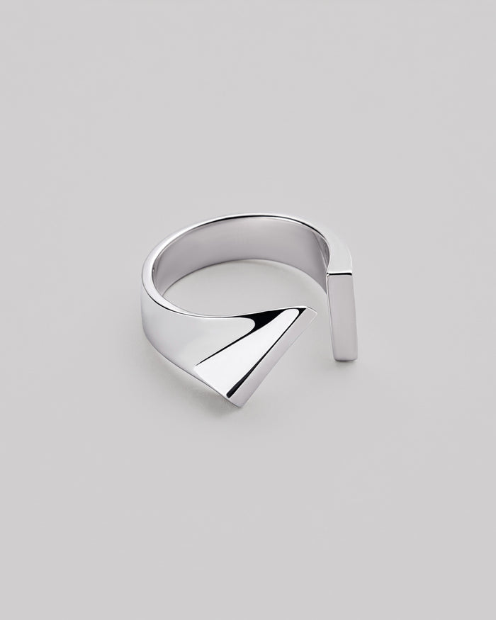 Silver ring BRUMA