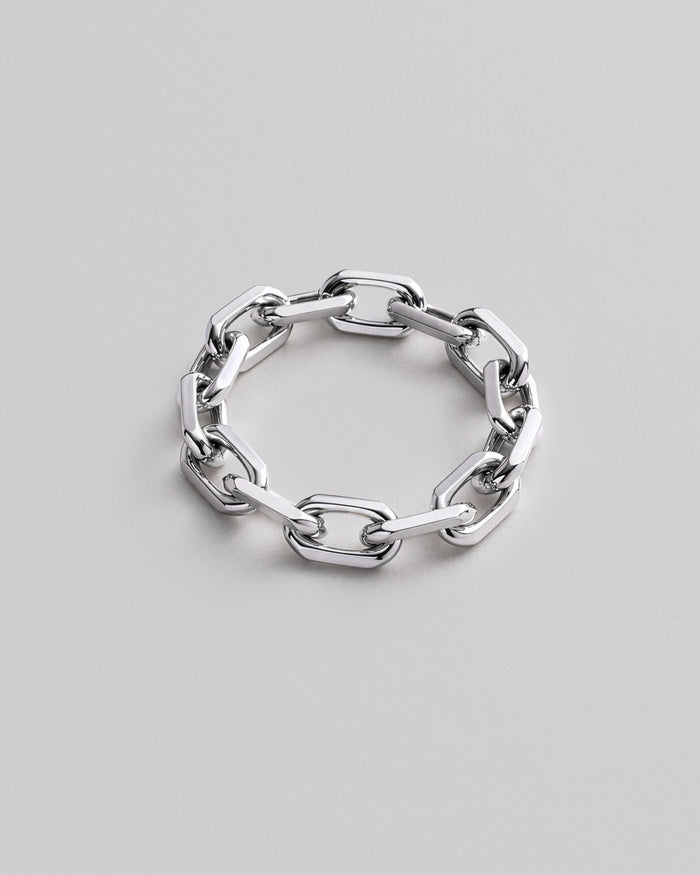 Silver ring CHAIN