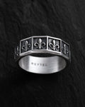 Silver ring FLEUR DE LIS