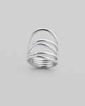 Silver ring LEVITY