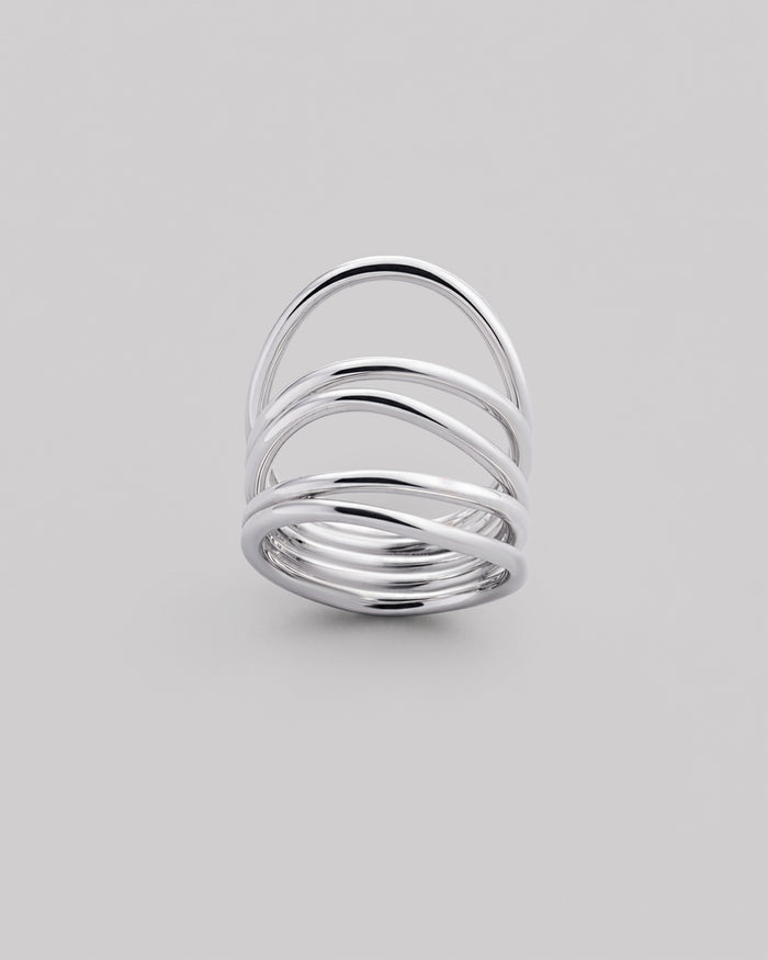 Silver ring LEVITY