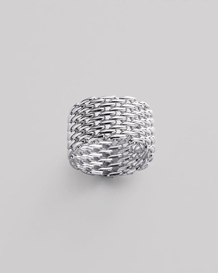 Silver ring NODO