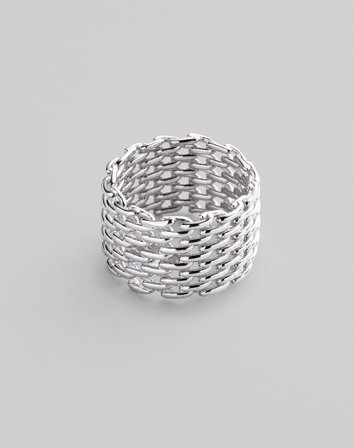 Silver ring NODO