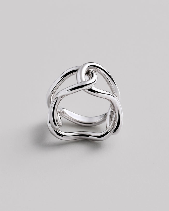 Silver ring SILHOUETTE