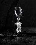 Silver single earring VENUSTAS