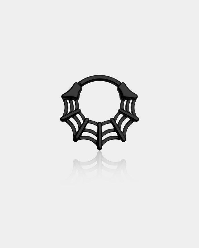 Spider Web Segment Septum Ring