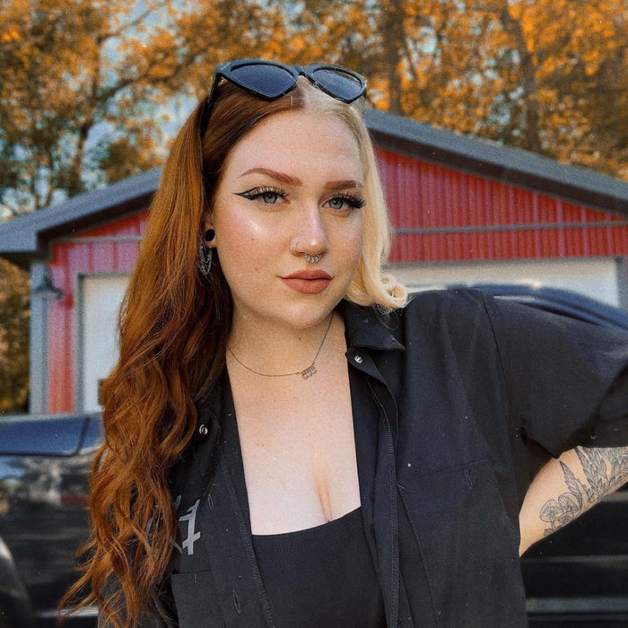 Spider Web Segment Septum Ring