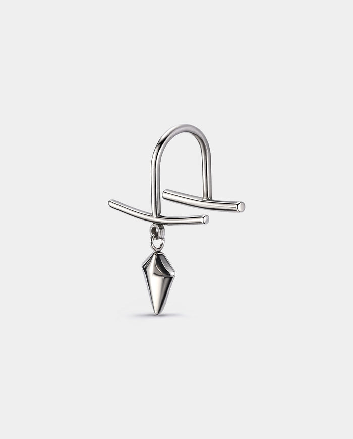 fake spike lip ring