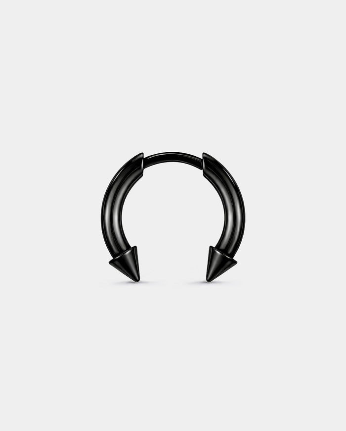 Spike Titanium Threadless Septum Ring