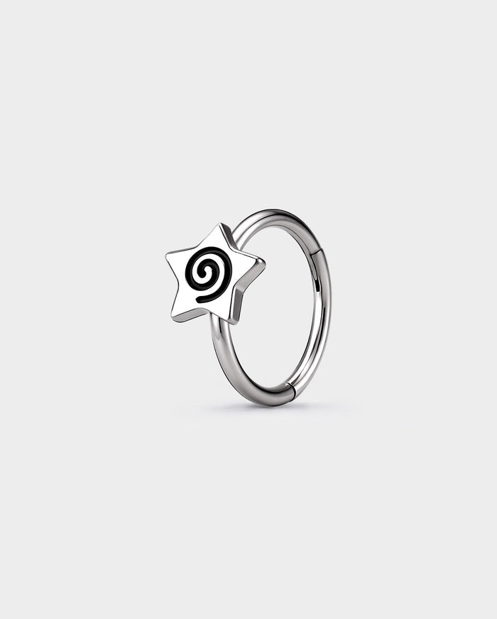 star nostril ring
