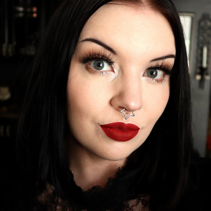 Star Clicker Septum Ring