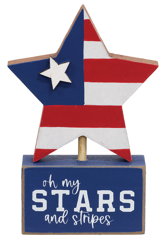 Star wooden Sign