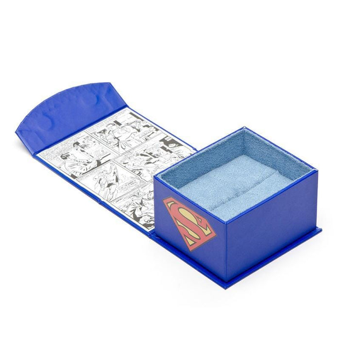 Superman Shield Tie Bar Novelty Cufflinks DC Comics