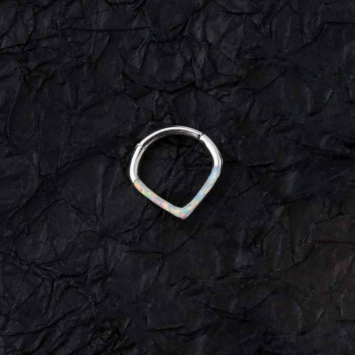 opal septum ring