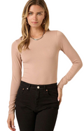 latte bodysuit/ fall/mittoshop/ cute/ soft