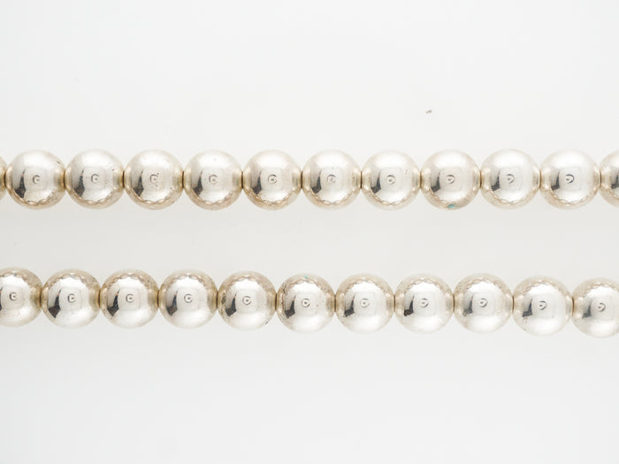 Tiffany & Co. Elsa Peretti Ball Necklace Modern in Sterling Silver