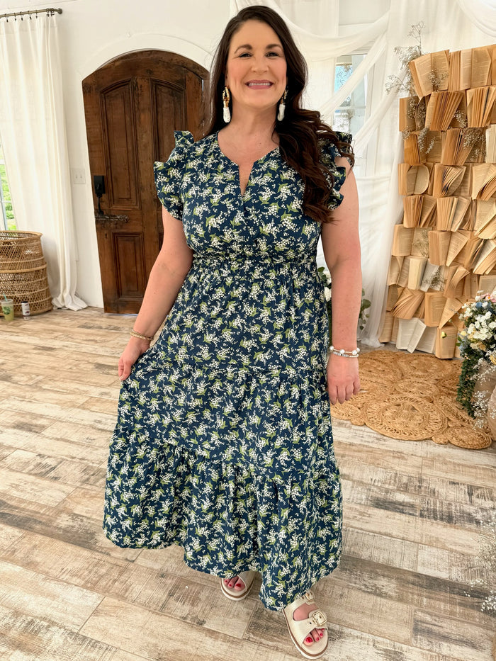 Timeless Tiered Midi Dress