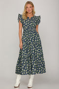 Timeless Tiered Midi Dress