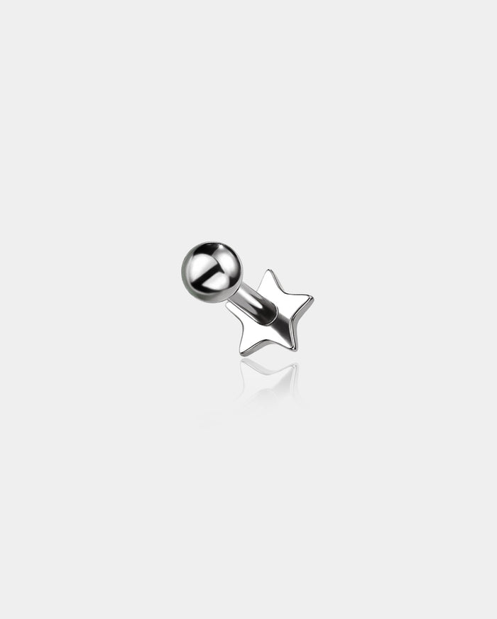 star back helix flat back earrings