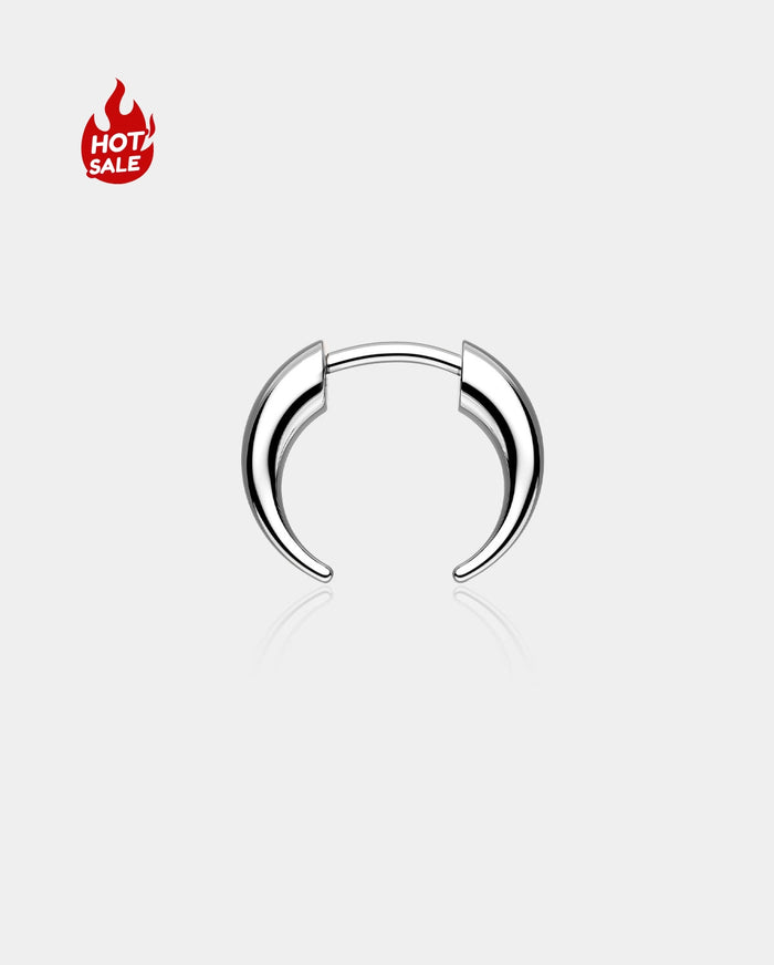 Tribal Fake Gauge Titanium Threadless Septum Ring