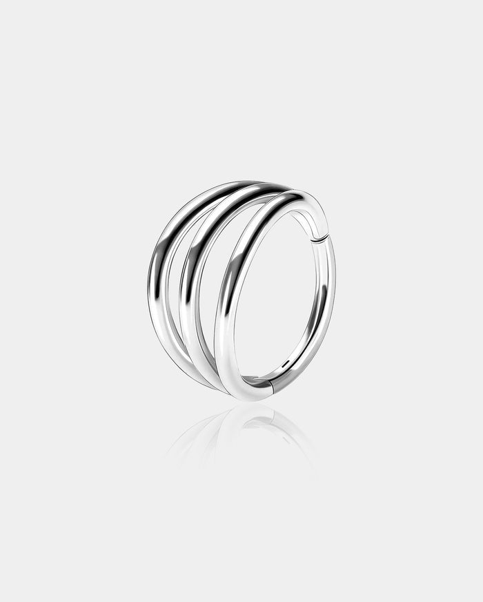 Triple Layer Hinged Segment Cartilage Ring