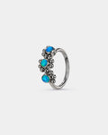 oufer opal nose hoop