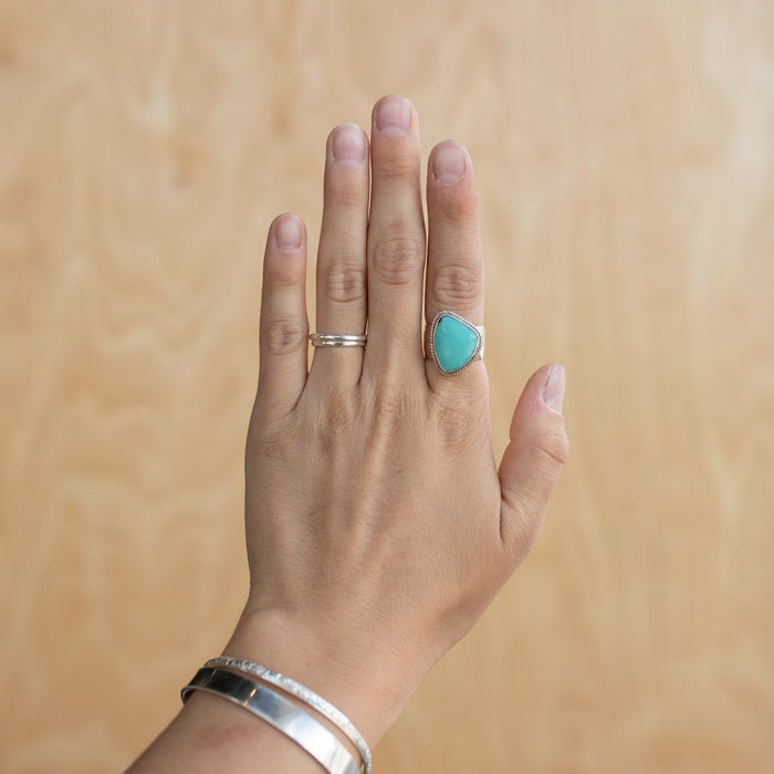 Turquoise Starlet - Size 6.5