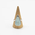 Turquoise Teardrop - Size 8