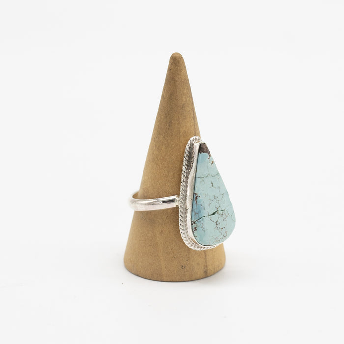 Turquoise Teardrop - Size 8