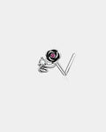 Vintage Rose L-Shaped Nose Stud