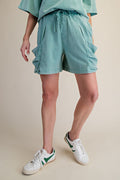 Washed Cargo Shorts