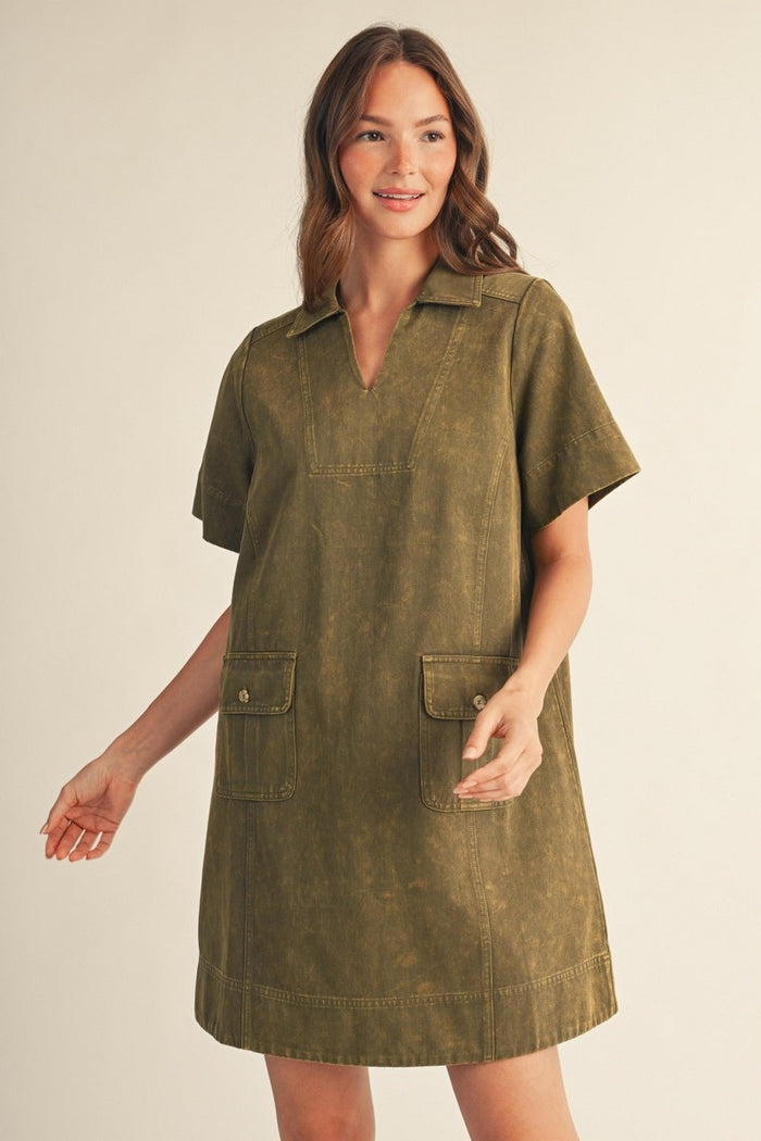 Washed & Wonderful Shift Dress