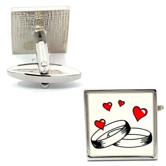 Wedding Ring Cufflinks