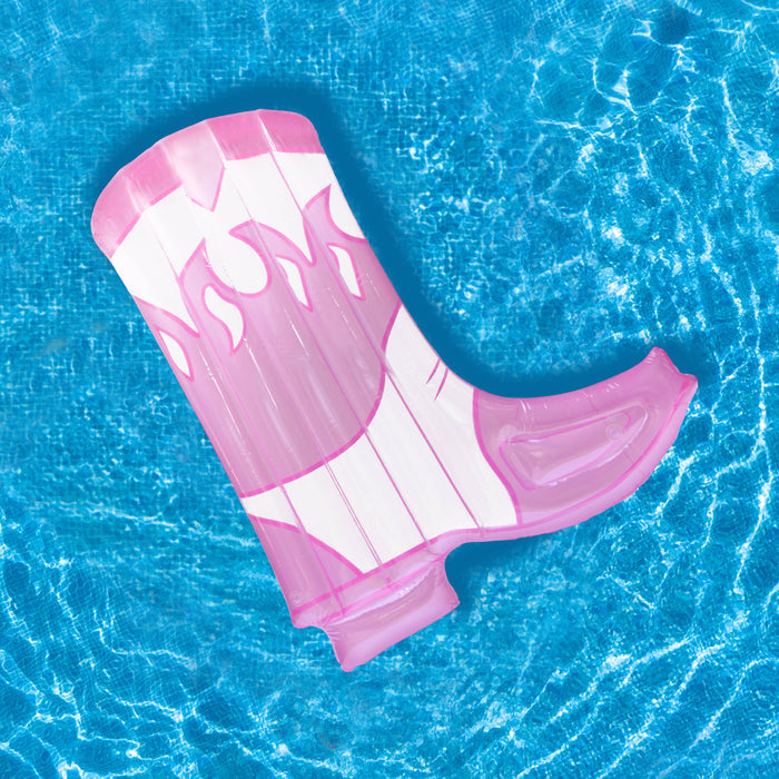 Western Pink Cowboy Booty-Y Pool Float