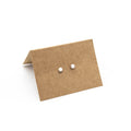 White Star Studs - Howlite